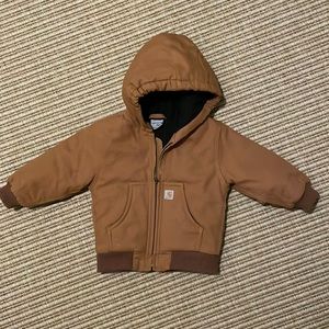 CARHARTT BOYS' HOODED INSULATED ACTIVE JAC